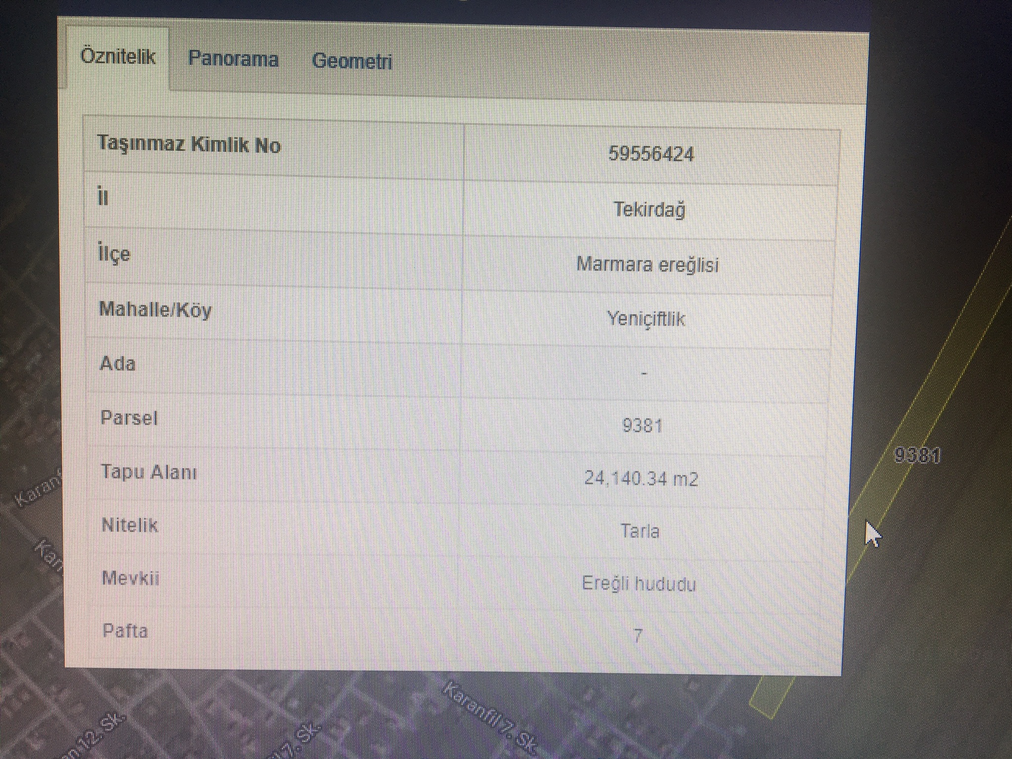 Satılık Tekirdağ / YENİ ÇİFTLİK / YENİ ÇİFTLİK